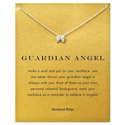 RZKING Compass Butterfly Necklace with Message Card Friendship Star Elephant Pendant Necklace with Gift Card