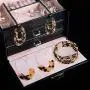OKROSTOY 3Pcs Leopard Print Earrings Cheetah Earrings Leopard Jewelry Set for Women, Leopard Print Bracelet Multilayer Leather Cuff Bracelet and Leopard Leather Earrings for Women Girls Fashion OKROSTOY 3Pcs Leopard Print Earrings Cheetah Earrings Leopard Jewelry Set for Women, Leopard Print Bracelet Multilayer Leather Cuff Bracelet and Leopard Leather Earrings for Women Girls Fashion