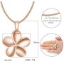 Shiny Sun Flower Urn Jewelry Stainless Steel Cremation Keepsake Memorial Ashes Pendant Female Necklace