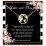 Mother and Daughter Necklace, Sterling Silver World Map Necklace, Mom Necklaces for women, Mom and Daughter, Mother Daughter Jewelry, Mother Daughter Necklace, Mothers Day Gift, Birthday Gifts, Gifts for Mom from Daughter