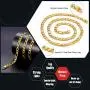 ChainsPro Mens NK 3:1 Figaro Chain Necklace-4/5/6/7.5/8/9/12/13MM Width, 18K Gold Plated/316L Stainless Steel/Black, 18-30'' (Send Gift Box) ChainsPro Mens NK 3:1 Figaro Chain Necklace-4/5/6/7.5/8/9/12/13MM Width, 18K Gold Plated/316L Stainless Steel/Black, 18-30'' (Send Gift Box)