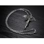 Godyce Dragon Sword Pendant Necklace Stainless Steel Men Vintage Jewelry