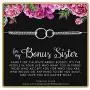 Bonus Sister Bracelet • Two Connected Circles • 925 Sterling Silver • Sister in law • Bride or Groom Sister • Adopted • Stepsister Best Friend • Friendship Love Gift • Appreciation Gratitude Jewelry Bonus Sister Bracelet • Two Connected Circles • 925 Sterling Silver • Sister in law • Bride or Groom Sister • Adopted • Stepsister Best Friend • Friendship Love Gift • Appreciation Gratitude Jewelry