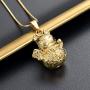 Cremation Jewelry Fortune Cat Pendant Pet Urn Necklace Ashes Keepsake Holder Memorial Urn Necklace Gifts for Pet Lovers