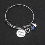 De&ai Inspirational Bracelet, Motivational Gift Always be Your own Kind of Awesome Bracelet for Women Girls