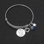 De&ai Inspirational Bracelet, Motivational Gift Always be Your own Kind of Awesome Bracelet for Women Girls