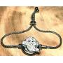 Interchangeable Snap Jewelry Rhinestone Halloween Ghost Standard Size 18-20mm My Prime Gifts