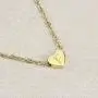Joycuff Tiny Initial Necklace 14K Gold Plated Women Cute Heart Engraved Hammered Name Necklace Adjustable Personalized Alphabet Letter Pendant Joycuff Tiny Initial Necklace 14K Gold Plated Women Cute Heart Engraved Hammered Name Necklace Adjustable Personalized Alphabet Letter Pendant