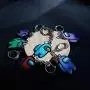 COMTRUDE Among Us Keychain, Premium Stainless Steel Amongus Game Keychain for Strategy Casual Game Lovers COMTRUDE Among Us Keychain, Premium Stainless Steel Amongus Game Keychain for Strategy Casual Game Lovers