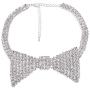 Spinningdaisy Bowtie Ribbon Choker for Women and Some Playful Men