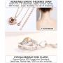 MayNest I Love You Necklace 100 Languages 925 Sterling Silver Chain Romantic Best Gifts For Girlfriend Women Mom Her Birthday Valentines Day Personalized Projection Jewelry