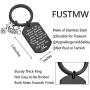 FUSTMW Biker Keychain Motorcycle Gift Ride Safe Keychain May Your Guardian Angel Ride with You New Driver Gift for Biker