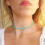 Bomine Boho Beaded Choker Necklace Handmade Turquoise Necklaces Adjustable Jewelry Chains for Women and Girls Bomine Boho Beaded Choker Necklace Handmade Turquoise Necklaces Adjustable Jewelry Chains for Women and Girls