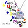 KEYCHIN Autism Gift Autism Awareness Necklace Autism Mom Jewellery Autism Personalized Colorful Butterfly Necklace Autism Teacher Appreciation Gift