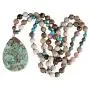 YGLINE 8MM Healing 108 Rosary Prayer Mala Beads Chakra Bracelet Necklace