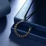 beautlace Horseshoe Necklace 18K Gold/Silver/Black Gun Plated Equestrian Horseshoe Pendant Horseback Riding Jewelry Gift for Men and Women KP0162 beautlace Horseshoe Necklace 18K Gold/Silver/Black Gun Plated Equestrian Horseshoe Pendant Horseback Riding Jewelry Gift for Men and Women KP0162