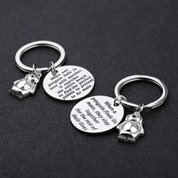 AKTAP Penguin Gifts Penguin Jewelry When a Penguin Finds Its Mate/When One Penguin Falls Love with Another Boyfriend Girlfriend Keychains Penguin Lover Gifts
