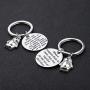 AKTAP Penguin Gifts Penguin Jewelry When a Penguin Finds Its Mate/When One Penguin Falls Love with Another Boyfriend Girlfriend Keychains Penguin Lover Gifts
