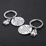 AKTAP Penguin Gifts Penguin Jewelry When a Penguin Finds Its Mate/When One Penguin Falls Love with Another Boyfriend Girlfriend Keychains Penguin Lover Gifts