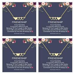 Friendship Gifts Best Friend Necklaces, Triangle Necklace Friendship Gifts Arrow Necklace Gifts for Teen Girls Friends Matching Necklaces for Best Friends Graduation Gifts for Her