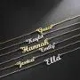 U7 Personalized Name Necklace Stainless Steel 18K Gold Plated Women Girls Gift Name Plate Jewelry Custom Any Names Choker Pendant 18 Inch U7 Personalized Name Necklace Stainless Steel 18K Gold Plated Women Girls Gift Name Plate Jewelry Custom Any Names Choker Pendant 18 Inch