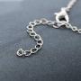 Yalice Minimalist Crown Pendant Necklace Chain Short Crystal Necklaces Jewelry for Women and Girls