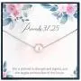 Grace of Pearl Religion Necklace Gift Proverbs Necklace Scripture Jewelry Gift Encouragement Jewelry for Women