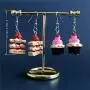 DAMLENG 2 Pairs Unique Handmade Simulation Strawberry Layer Cake Dessert Dangle Drop Earrings Set for Women Girls Teens funny Creative Ice Cream Food Jewelry Gifts DAMLENG 2 Pairs Unique Handmade Simulation Strawberry Layer Cake Dessert Dangle Drop Earrings Set for Women Girls Teens funny Creative Ice Cream Food Jewelry Gifts