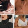 OSTAN 2.0 MM 3MM 4MM 5MM Twist Rope Necklace Stainless Steel Chain Necklace Men Women Jewellery