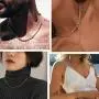 OSTAN 2.0 MM 3MM 4MM 5MM Twist Rope Necklace Stainless Steel Chain Necklace Men Women Jewellery