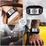 FaithHeart Viking Bracelet for Men-Nordic Bracelet with Runic Compass/Thors Hammer/Yinyang Wolf/Celtic Pentacle-Norse Vegvisir Jewelry