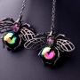 NORTHSTAR PEARLS AND JEWELRY: Black Color Bee Colorful Earrings for Adults, Long Drop Hang Dangle Earrings, Fashion Jewelry. Insects, Bugs Jewelry.