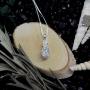Sterling Silver Small Pineapple Pendant Necklace, 16+2'' Extender
