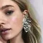 TIANHONGYAN Bohemian Hollow Butterfly Earrings Unique simple Butterfly wing Stud Lightweight Boho Dangle Drop Earrings for Women Girls Jewelry