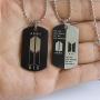COMTRUDE BTS Necklace, Premium Stainless Steel Kpop Team Logo Pendant Bead Chain, Army Jewelry for Girls BTS Fans Gift
