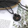 Winssi Black Mamba Pendant Necklace Basketball Star Memorial Souvenir Necklace Snake Necklace