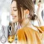 16 Pairs Crystal Drop Dangle Earrings Multicolor Crystal Dangle Hook Earrings Teardrop Pendant Hoop Earrings for Women Jewelry Set 16 Pairs Crystal Drop Dangle Earrings Multicolor Crystal Dangle Hook Earrings Teardrop Pendant Hoop Earrings for Women Jewelry Set