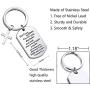 Christian Gift Jeremiah 29:11 Keychain I Know The Plans I Have for You Keychain Religious Jewelry Christian Fans