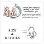 925 Sterling Silver Friendship Bis Sis Lit Sis Sister Heart Pendant Necklace Birtthday Christmas Jewelry Gifts for Best Friend Sister Female Classmates Women