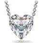 925 Sterling Silver Necklace, Sparkly Zirconia Solitaire Pendant Necklace for Women Girls Jewelry Gift with Delicate Box 925 Sterling Silver Necklace, Sparkly Zirconia Solitaire Pendant Necklace for Women Girls Jewelry Gift with Delicate Box