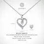 Women 925 Sterling Silver heart necklace - Billie Bijoux “You Are the Only One” Love Platinum Plated CZ Diamond pendant Necklace Gift for Women Girls Valentines Day Mothers Day Women 925 Sterling Silver heart necklace - Billie Bijoux “You Are the Only One” Love Platinum Plated CZ Diamond pendant Necklace Gift for Women Girls Valentines Day Mothers Day