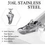U7 Sport Shoe Necklace Stainless Steel Personalised Runnig Shoe Pendant, Gift for Runner U7 Sport Shoe Necklace Stainless Steel Personalised Runnig Shoe Pendant, Gift for Runner