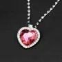 QEPOL Titanic Heart of The Ocean Neckalce Jewelry Silver Love Heart of Ocean Pendant Necklaces Made with Created Blue Sapphire Crystals Eternal Love- Valentines Day Gifts QEPOL Titanic Heart of The Ocean Neckalce Jewelry Silver Love Heart of Ocean Pendant Necklaces Made with Created Blue Sapphire Crystals Eternal Love- Valentines Day Gifts