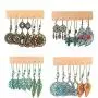 Nanafast 12 Pairs Vintage Earrings Bohemian Statement Earrings for Women Girls Retro Boho Drop Dangle Earrings Set Nanafast 12 Pairs Vintage Earrings Bohemian Statement Earrings for Women Girls Retro Boho Drop Dangle Earrings Set