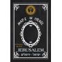 Jerusalem Pearls Silver 925 Pendant of Mezuzah & Scroll with Israel Menorah Symbol