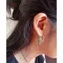 Bali Ethnic Handmade Sterling Silver set Necklace Pendant Earrings 11
