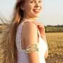 RechicGu Chic Egypt Cleopatra Swirl Snake Arm Cuff Armlet Armband Open Bangle Bracelet RechicGu Chic Egypt Cleopatra Swirl Snake Arm Cuff Armlet Armband Open Bangle Bracelet
