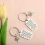 Sister Brother Gifts Dog Tag Keychain Sets Family Tree Pendant Gift Sibling Jewelry Birthday Gifts A Brothers Love is a Sisters Greatest Treasure