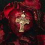 HalleluYAH 925 Sterling Silver Cross Necklace for Men – Jesus Christian Necklace – Choose from Rhodium Plated Silver or 14K Gold Plated - Jesus Face Cross Necklaces Pendant with Chain