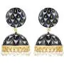 Aheli Jhumka Jhumki Enamel Earrings Indian Traditional Bollywood Ethnic Fashion Jewelry for Women